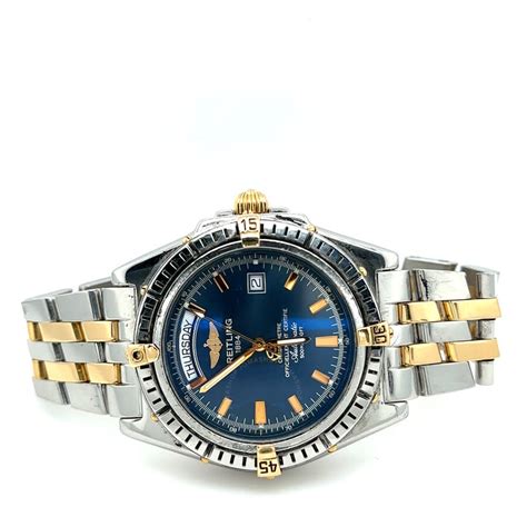 breitling headwind blue dial b45355